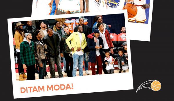 Os atletas da NBA ditam moda!