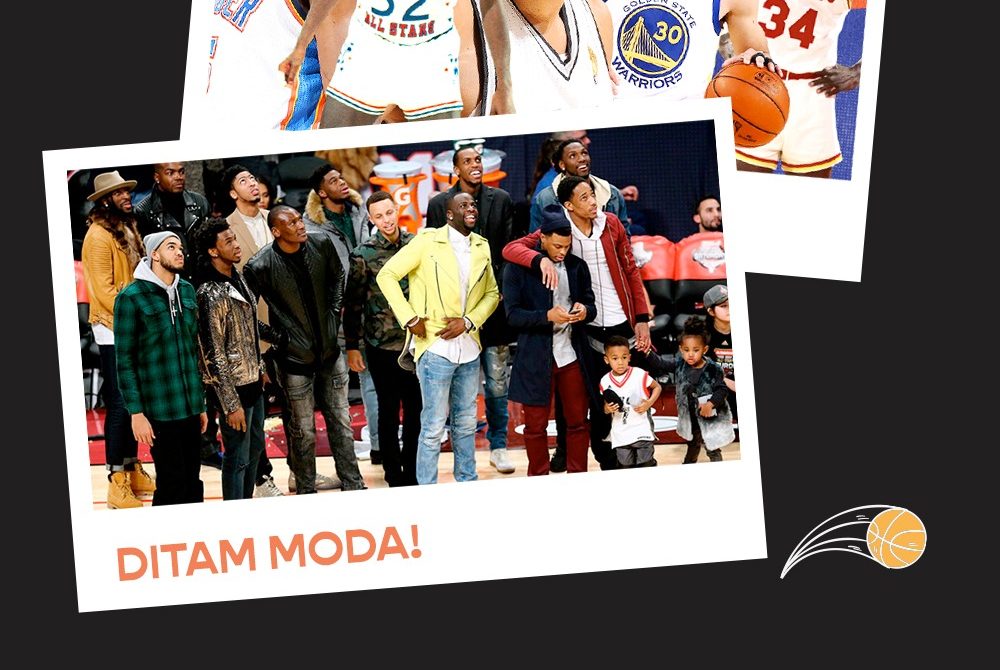 Os atletas da NBA ditam moda!