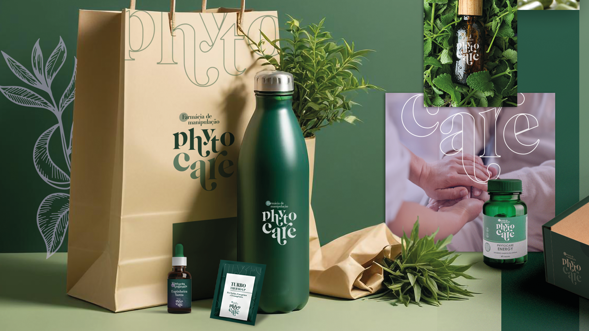 Case Phytocare: Branding que Acolhe e Cuida